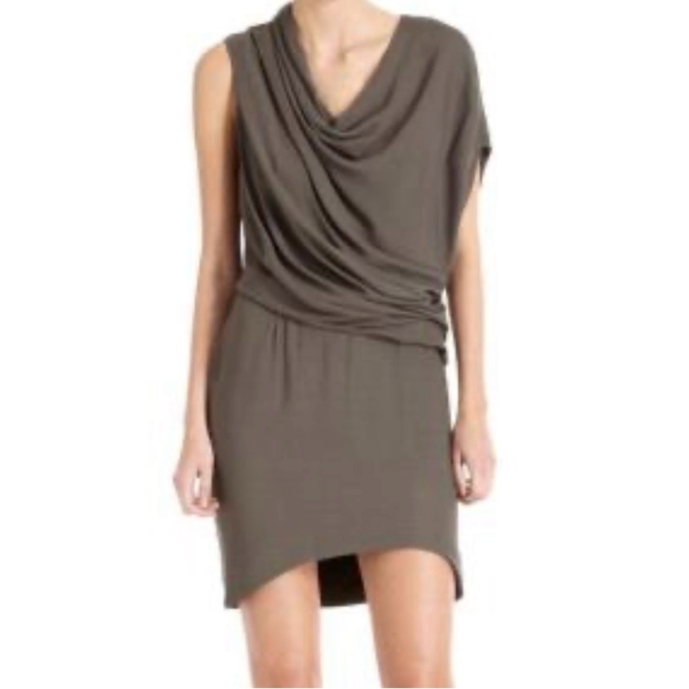 Helmut Lang Olive Mini Dress
